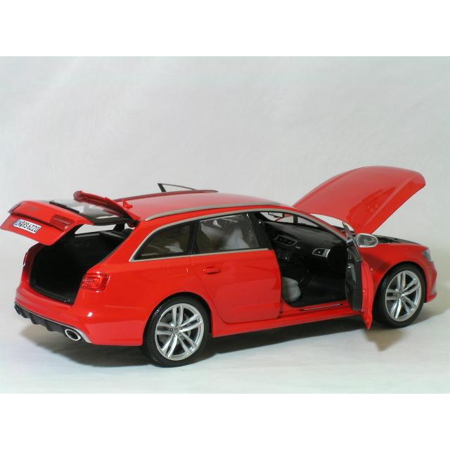 ミニチャンプス ○ 1/18 アウディ 〓 RS6 アバント/ レッド Audi ミニチャンプス ○ 1/18 アウディ 〓 RS6 アバント/ レッド Audi