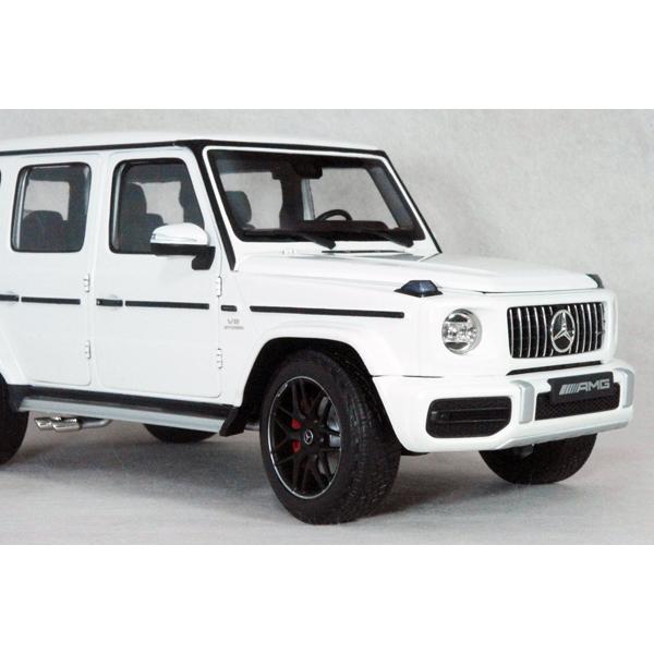 ミニチャンプス ○ 1/18 メルセデス AMG 〓 G63 / 2018年 ホワイト