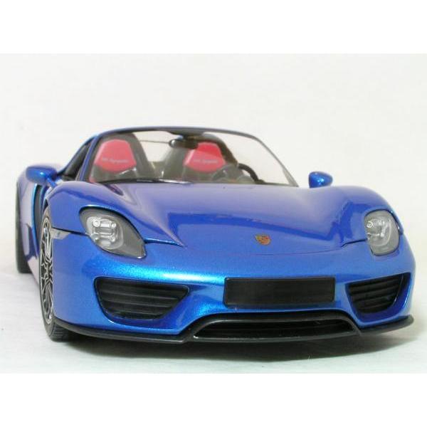 ○ 1/18 ポルシェ 〓 918 スパイダー / ブルー メタリック Porsche