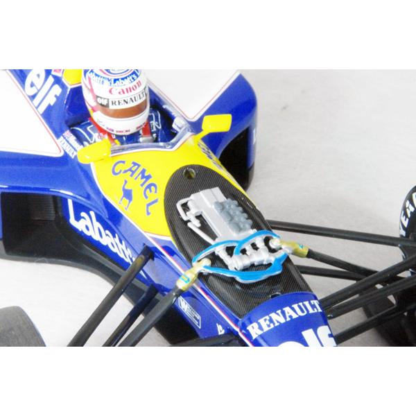 1/18 FW14B ウィリアムズルノー マンセル ミニチャンプス 美品 ミニチャンプス 1/18 ウィリアムズ FW14B ルノー 1992 R