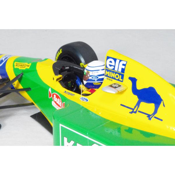 年末のプロモーション ● 1/18 ベネトン 〓 フォード B193B / R.パトレーゼ 【 デカール加工済み 】 〓 Benetton