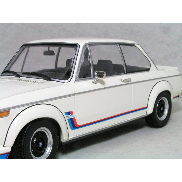 1/18 BMW 〓 2002 ターボ / 1973年 ホワイト 〓 BMW｜minicar-olive｜04