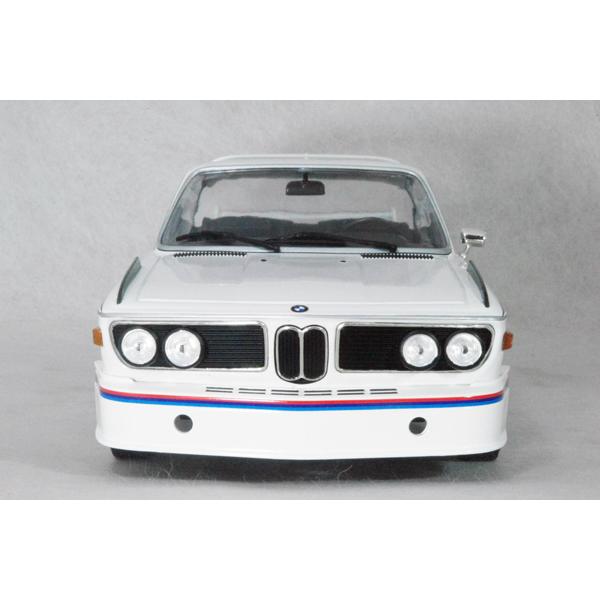 ミニチャンプス ○ 1/18 BMW 〓 3.0 CSL / 1973年 ホワイト
