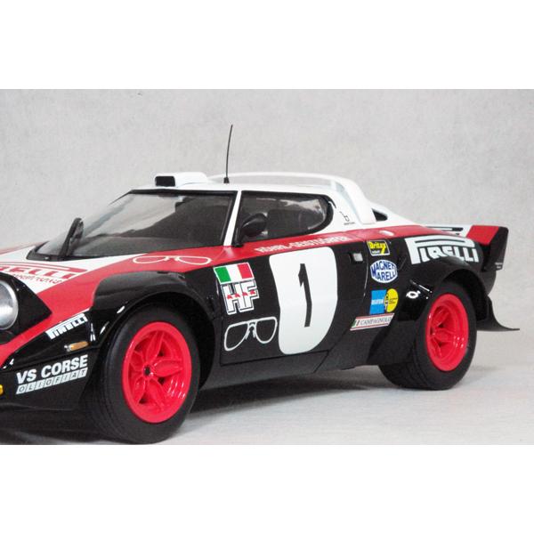 ミニチャンプス ○ 1/18 ランチア 〓 ストラトス HF / 優勝車 ピレリー 