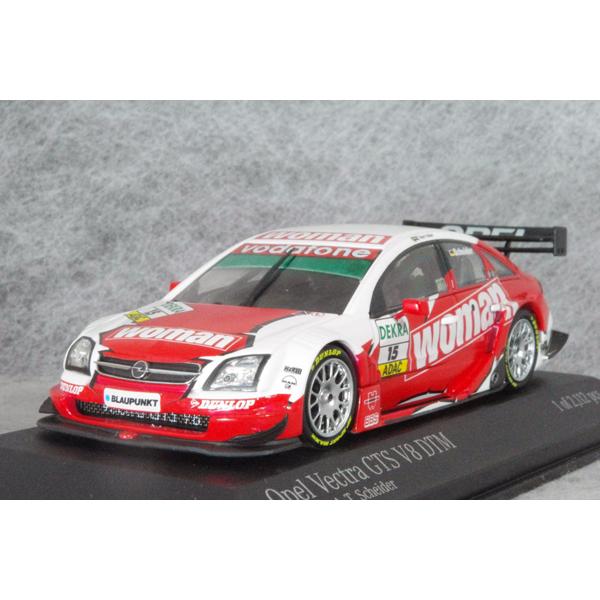 ミニチャンプス ○ 1/43 オペル 〓 ベクトラ GTS V8 DTM 2004 / T
