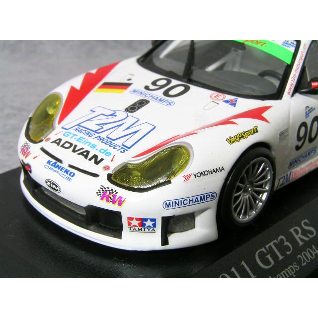 ミニチャンプス ○ 1/43 ポルシェ 〓 911 ( 996 ) GT3 RS / バニーナ