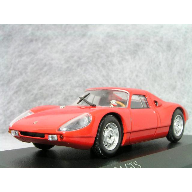 ミニチャンプス ○ 1/43 ポルシェ〓 904 GTS / シグナル・レッド 