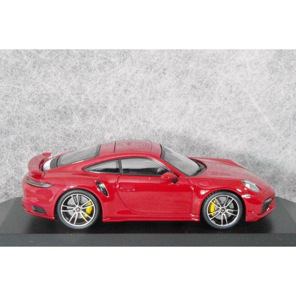 ミニチャンプス ○ 1/43 ポルシェ 〓 911( 992 ) ターボ S スポーツ