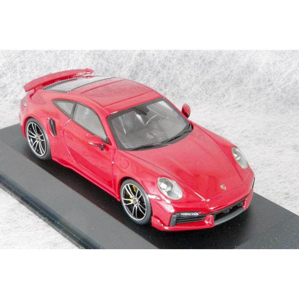 ミニチャンプス ○ 1/43 ポルシェ 〓 911( 992 ) ターボ S スポーツ