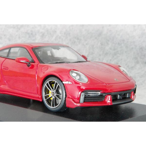 ミニチャンプス ○ 1/43 ポルシェ 〓 911( 992 ) ターボ S スポーツ