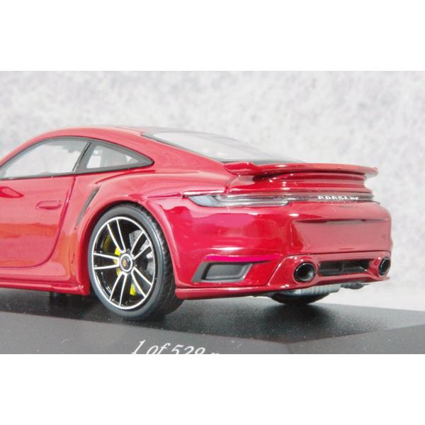 ミニチャンプス ○ 1/43 ポルシェ 〓 911( 992 ) ターボ S スポーツ