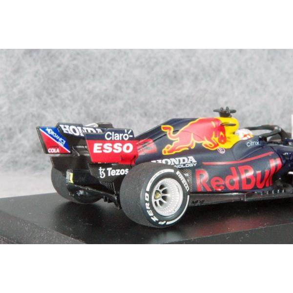 ミニチャンプス ○ 1/43 レッド ブル 〓 ホンダ RB16B / M.フェルフ