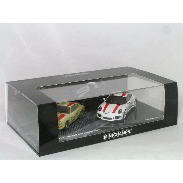ミニチャンプス ○ 1/43 ポルシェ 〓 911 R 2台セット / 2016 ミニチャンプス ○ 1/43 ポルシェ 〓 911 R 2台セット / 2016