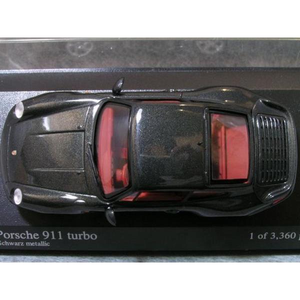 ミニチャンプス ○ 1/43 ポルシェ911 ( 993 ) 〓 ターボ / ブラック