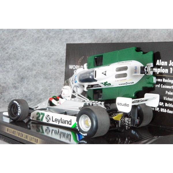 ミニチャンプス ○ 1/43 ウイリアムズ 〓 フォード FW07B