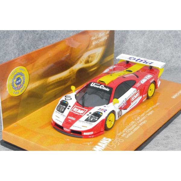 ミニチャンプス マクラーレン F1 GTR 1998 ル・マン 24 Amazon | ミニチャンプス マクラーレン F1 GTR 1998 ルマン 24