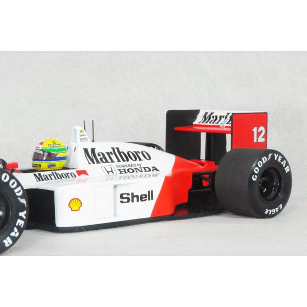 ミニチャンプス ○ 1/18 マクラーレン 〓 ホンダ MP4/4 A.セナ【 1988