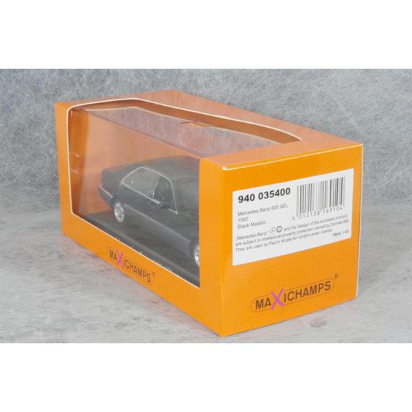 ミニチャンプス ○ 1/43 メルセデス ベンツ 〓 600 SEL ( W140 ミニチャンプス ○ 1/43 メルセデス ベンツ 〓 600 SEL ( W140