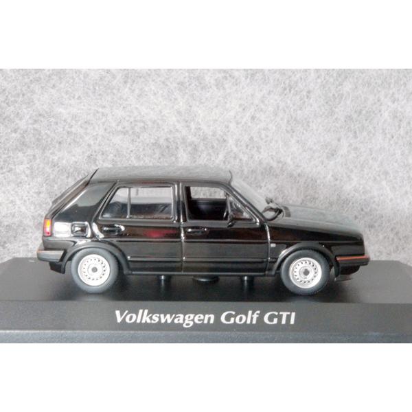 ミニチャンプス ○ 1/43 VW 〓 ゴルフ 2 GTI / 1985年 ブラック