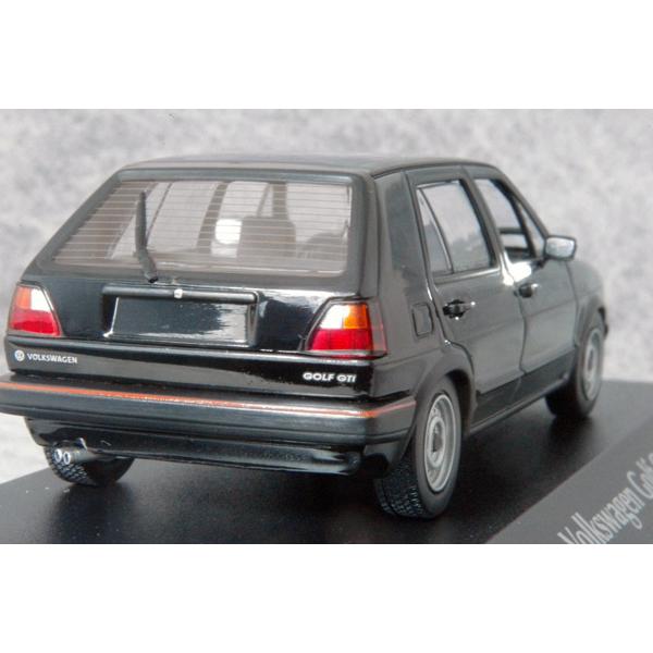 ミニチャンプス ○ 1/43 VW 〓 ゴルフ 2 GTI / 1985年 ブラック