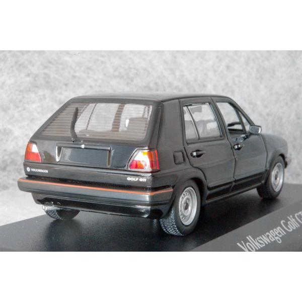 ミニチャンプス ○ 1/43 VW 〓 ゴルフ 2 GTI / 1985年 ブラック