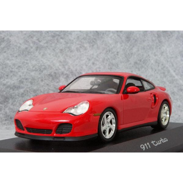 ● 1/43 ポルシェ 911 ( 996 ) ターボ 〓 レッド / ディーラー特注品 〓 Porsche
