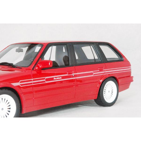 JM-model BMW B3 2.7 tourドイツ職人によるハンドメイド OttO mobile ○ 1/18 アルピナ 〓 B3 2.7 ツーリング ( E30 ) / レッド