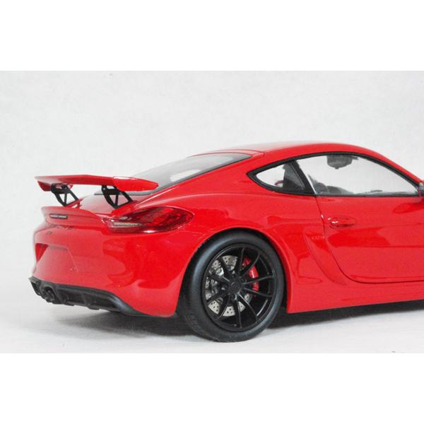 ● 1/18 ポルシェ 〓 ケイマン GT4 / レッド 〓 Porsche Cayman｜minicar-olive｜05
