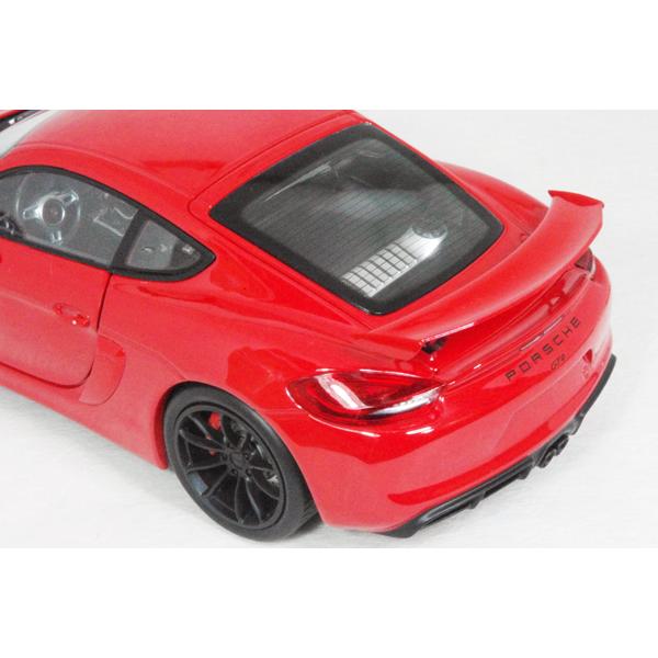 ● 1/18 ポルシェ 〓 ケイマン GT4 / レッド 〓 Porsche Cayman｜minicar-olive｜09