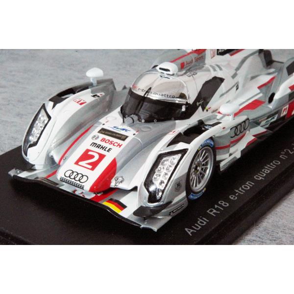 ● 1/43 アウディ 〓 R18 e-tron クワトロ 2013年 ルマン24時間 優勝車 #2 〓 AUDI｜minicar-olive｜06