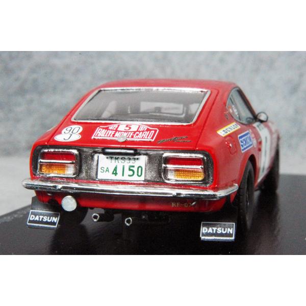 ミニカー 1/43・ダットサン240Z 1972年WRC モンテ出場車 スパーク 1/43 ダットサン 240Z 1973 モンテカルロ ラリー #17 T