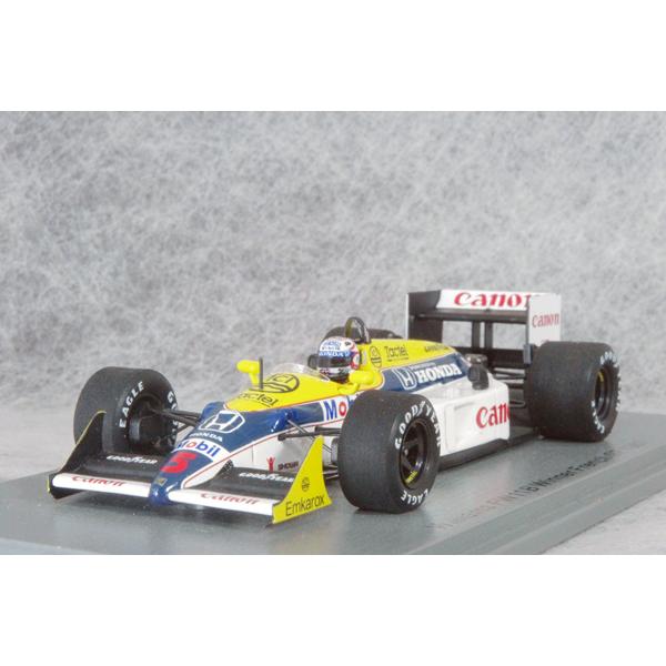 スパークモデル ○ 1/43 ウイリアムズ 〓 ホンダ FW11B / ナイジェル