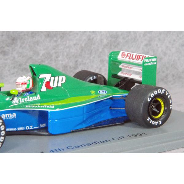 スパーク SPARK ジョーダン JORDAN 191 スパーク 1/43 Jordan 191 No.32 1991 F1 イタリアGP R.Moreno 完成品