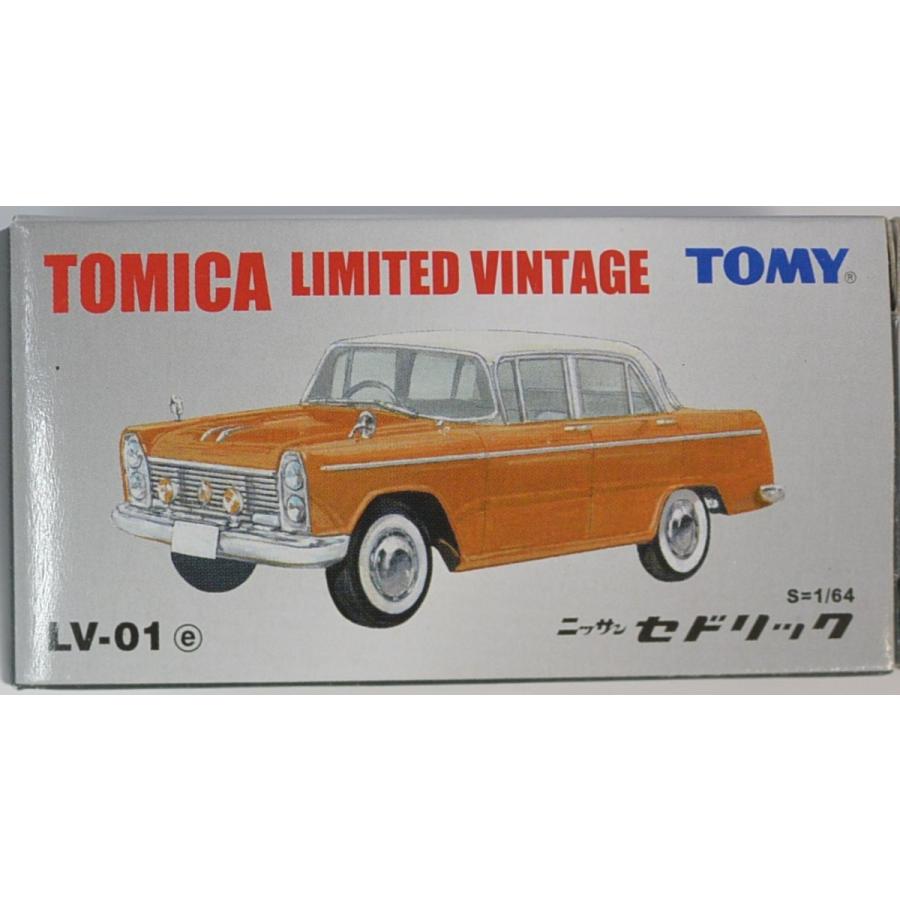 新品】トミカリミテッドヴィンテージ LV-01e 日産 セドリック ( 茶
