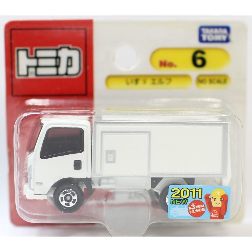 トミカ 006 いすゞ エルフ （ブリスター） 新車シール2400010020971