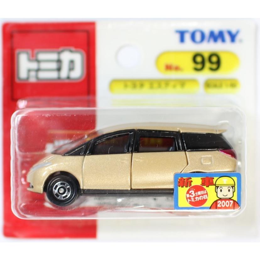 新品 トミカ No.99 トヨタ エスティマ(ブリスター)新車シール
