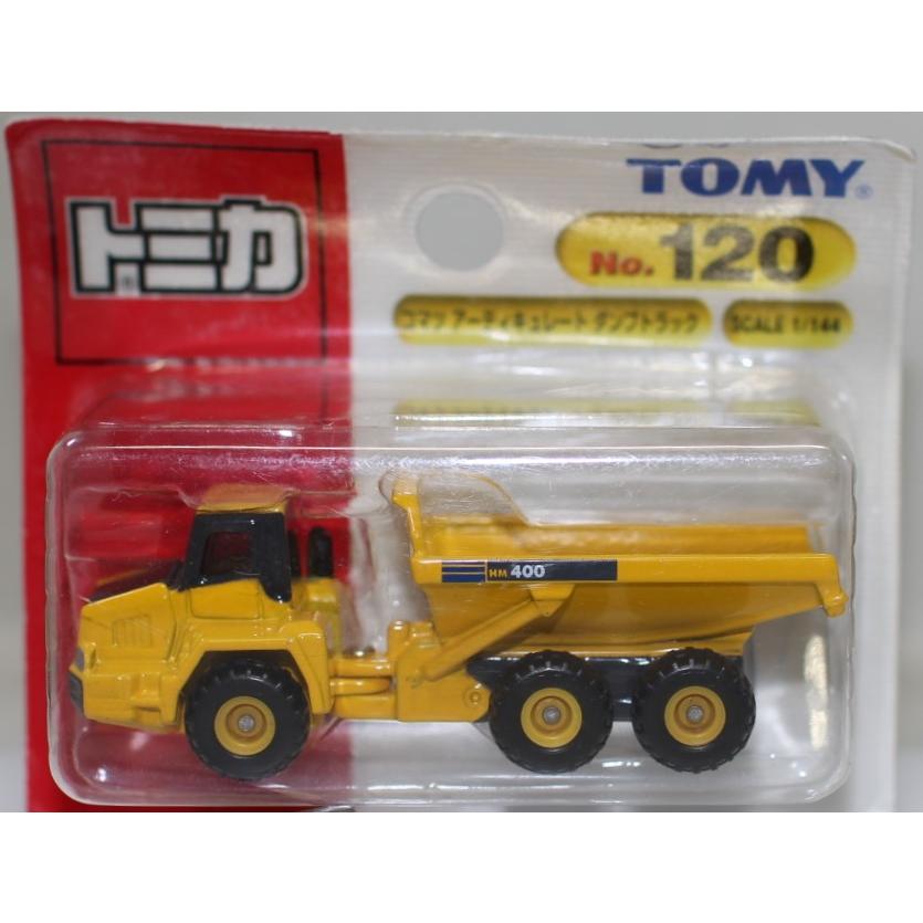 新品 トミカ 120 コマツアーティキュレートダンプトラック
