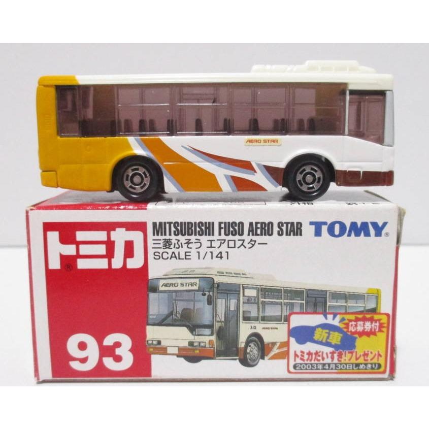 新品 トミカ 93 三菱ふそう エアロスター 新車シール 240001009770