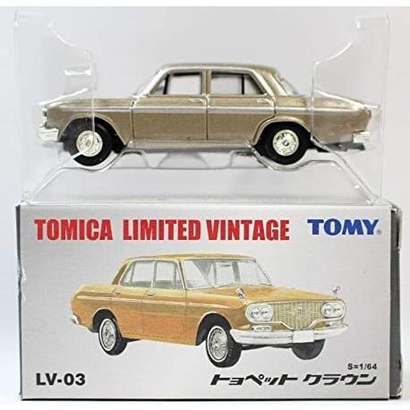 新品 トミカリミテッド LV−03aトヨペットクラウン ベージュメタ黒