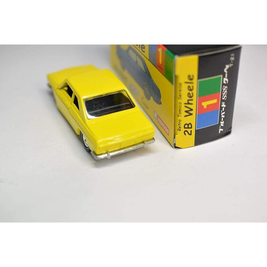 新品 トミカ ノスタルジックヒーローズ特注 2B Wheels ブルーバード