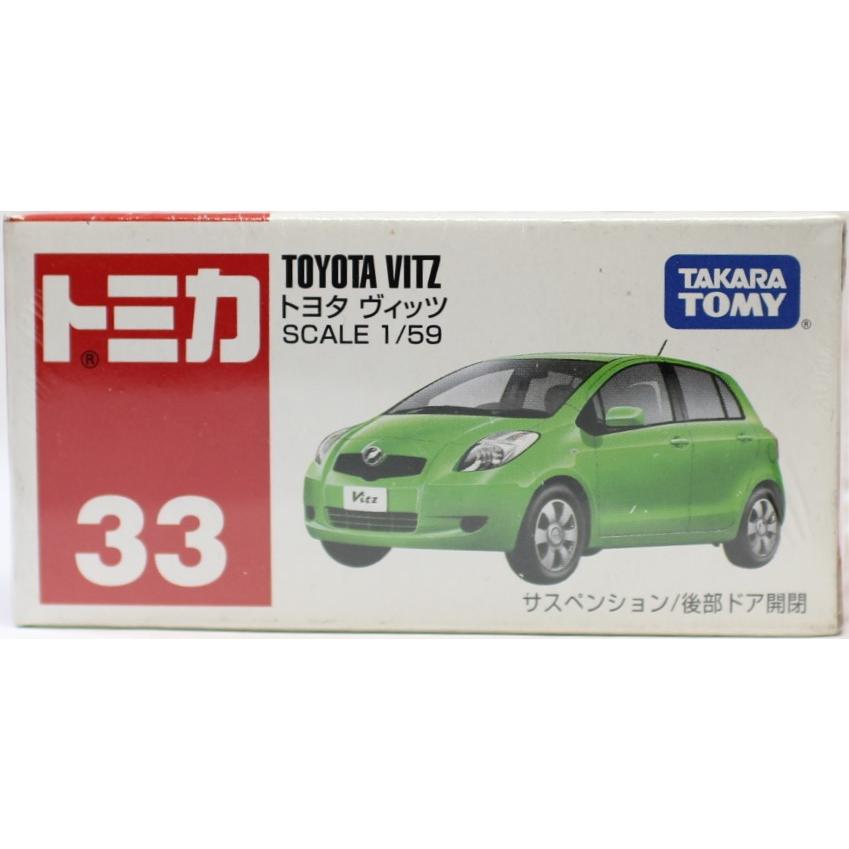 新品 トミカ 33 トヨタ ヴィッツ 240001005031 : mini cars Yahoo