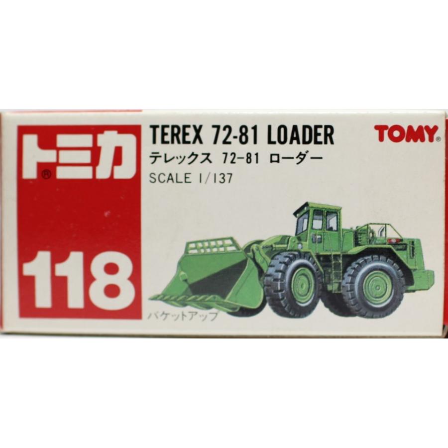 新品 トミカ テレックスローダー 118 赤TOMYロゴ 240001009354 新品 トミカ テレックスローダー 118 赤TOMYロゴ 240001009354