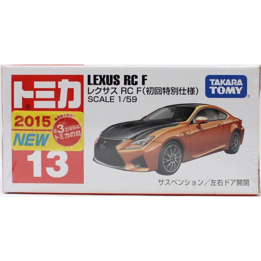 新品 トミカ No.13 レクサス RC F(初回特別仕様) 240001007528 : mini