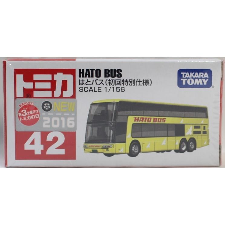 新品 トミカ 42 はとバス (初回特別仕様) 240001007530 : mini cars