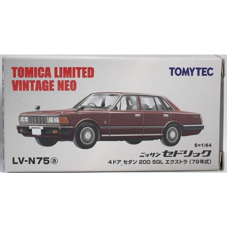 トミカ リミテッド、ビンテージリミテッド系 新品】トミカリミテッドヴィンテージ TLV-N75a セドリック200E SGL