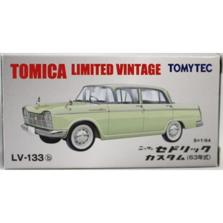 1967円 世界有名な トミカリミテッドヴィンテージ LV-133b セドリック カスタム 63年式 緑 完成品