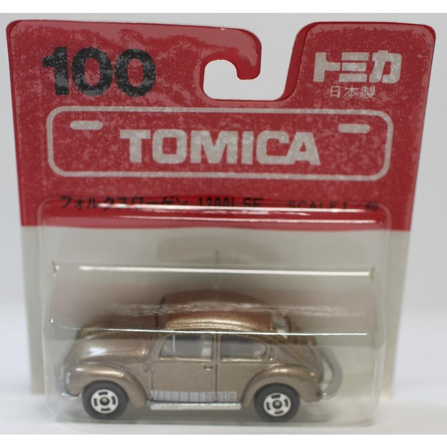 新品】トミカ 100 日本製 フォルクスワーゲン 1200LSE ブラウン