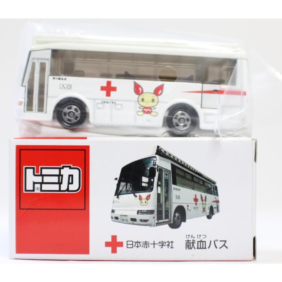 新品】トミカ 日本赤十字社 献血バス 献血ありがとう 非売品