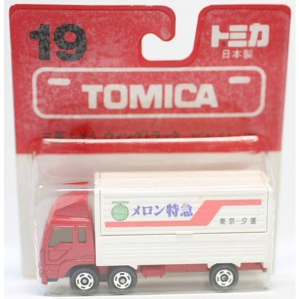 新品】トミカ 19 日本製 三菱 ふそう ウィングトラック 1/102 メロン