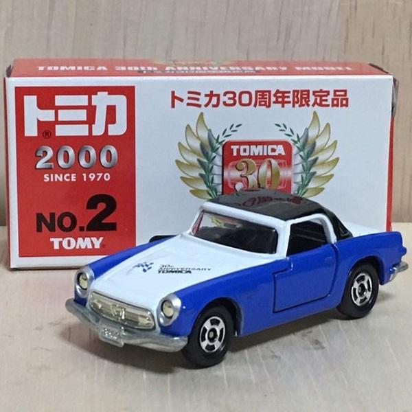 新品 トミカ 30周年限定品 NO.2 ホンダS800 ver.2 240001011874 : mini